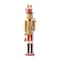 Glitzhome® 24"H Wooden Christmas Gingerbread Man Nutcracker